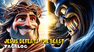 JESUS DEFEATS THE BEAST | TAGALOG VERSION | BIBLE STORY | AI ANIMATION