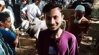 বিদ্যানন্দ গ্রামের সবচাইতে বড় গরু ছাগলের হাট।  পার্ট ০২