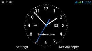 How to Set Live Analog Clock on your Android | Analog Clock with Date Live Wallpaper free