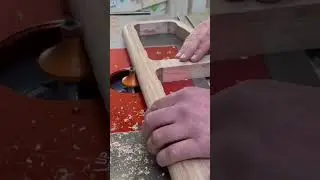 CNC woodworking - oak shelving project 