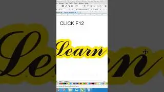 CorelDRAW Pro Tip: Create an Outline Text Curve Like a Pro