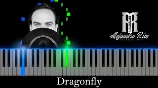 Dragonfly - Alejandro Ríos Pianista (Visual Piano Tutorial/Best Version)