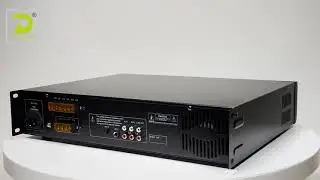 5 Zones Mixer Amplifier With MP3 Y-2060FU, Microphone 1 Input Priority