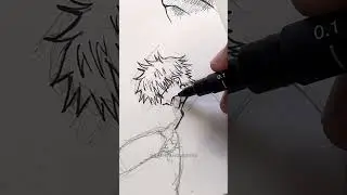 Drawing Gojo Satoru And ? #gojosatorufanart #gojofanart #gojosatoru