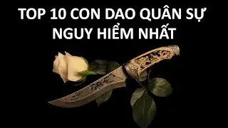 (#27)TOP 10 CON DAO QUÂN SỰ NGUY HIỂM NHẤT
