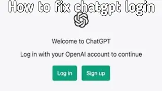 Method to login Chatgpt and use | Trick to Open Chatgpt in laptop or PC | How I use Chatgpt by login