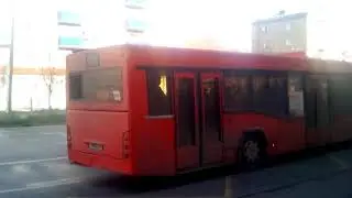 ПОДБОРКА КАЗАНСКИХ КРАСНЫХ АВТОБУСОВ // Г.Казань (Часть 1)