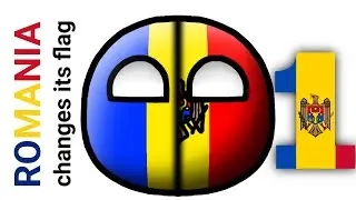 🇷🇴ROMANIA CHANGES ITS FLAG🇲🇩 #1