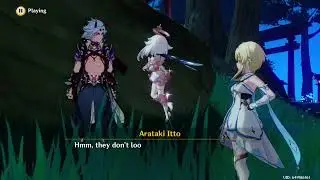 Youkai festival cutscene🤺🦝