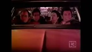 George and the puffy jacket, Jerry and the gang in the car | Seinfeld