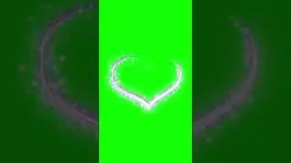Magical Heart Effect Pack On Green Screen