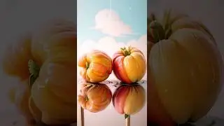 Apricots Transformation #art #fruit #apricots #ai #transformation