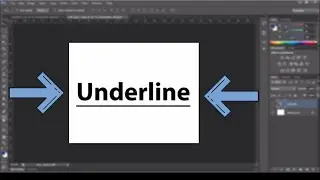 How To Underline Text in Adobe Photoshop