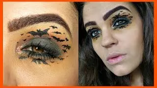 Bat Halloween Makeup Tutorial