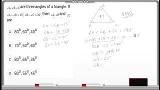24,28, zc are three angles of a triangle. If ZA- 28 =15°, 28- zc =30, then », ,gand Jc are