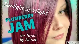 Plumberry Jam by Noriko Sunlight Spotlight