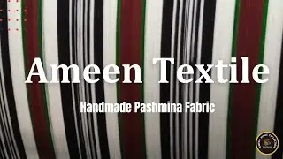 Handmade Pashmina Woolen Cotton Fashion By Ameen Textile I Recycle Yarn I Sustainable Fabric