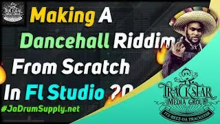 Making A Dancehall Riddim From Scratch In Fl Studio From Scratch | 🎼📀 Itz-Beez-Da TrackStar
