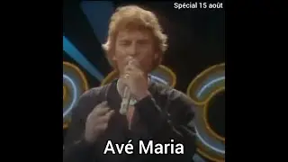 Special 15 Août :Johnny Hallyday  Avé Maria 1982 (Vidéo originale) @mikeronde01 #johnnyhallyday