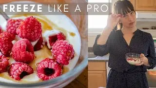 How To Freeze Food Like A Pro! | Food Freezing Tips