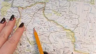 ASMR ~ Beni, Bolivia History & Geography ~ Soft Spoken Map Tracing Google Earth