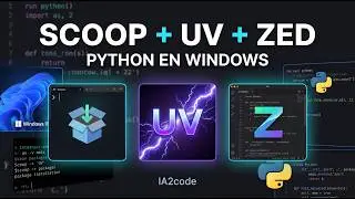 Cómo Instalar Scoop, UV y Zed en Windows ⚡ | Entorno Python 2026 | No te pierdas el final! 😱😂
