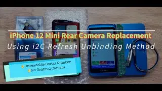 NO IMPORTANT CAMERA MESSAGE using i2C Brushing on iPhone 12 Mini