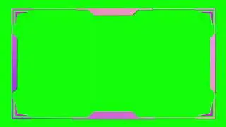 Free 4k Animated  Webcam Overlay Green Screen