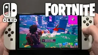 Fortnite on Nintendo Switch OLED 