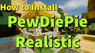 PewDiePie Realistic 1.17.1 Resource Pack - Installation and Download