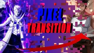 How To Make Wipe Pixelate Transition  in After Effects