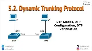 5.2. Dynamic Trunking Protocol (DTP) - DTP Configuration, DTP Modes, DTP Verification with Example