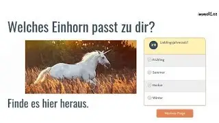 Teste dich / Einhorn test - immeRLea