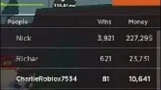 meeting #1 and #8 global wins leaderboard people in weird strict dad! #rare #lucky #weirdstrictdad
