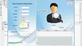 Employee Attendance System using QR Code | Java Final Year Project