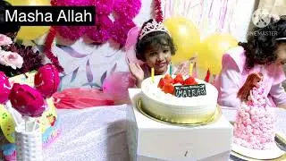 Pink Princess Birthday party ideas | My daughter 4th Birthday celebration | Pakistani mom in Japan