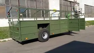 Обзор тракторного полуприцепа САТ ТПС6 2 | МИРавтотехники