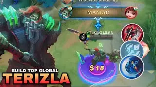 99.9% DON'T KNOW THIS TERIZLA BEST BUILD (100% try) BUILD TOP GLOBAL TERIZLA | MLBB