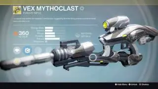 Destiny - Obtaining Year 3 Vex Mythoclast & Nechrochasm!