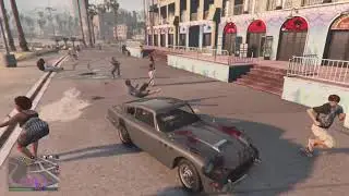 Grand Theft Auto V - Poor NPCs