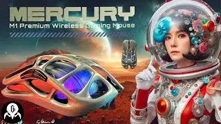 Introducing the Cosmos' Fastest & Most Stylish Wireless Mouse, Gravastar Mercury M1 Premium