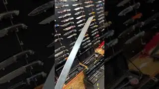 Катана из дамасской стали 