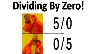 Why can you divide zero, but can't divide by zero?