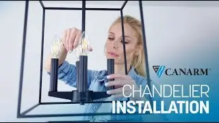 How to Install a Down Rod Chandelier | Canarm