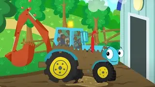 Колёса Трактора - Котэ 2 д сборник 3- Песенки для детей