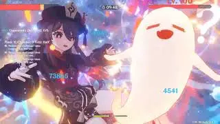 Genshin Impact Hu tao c1 spiral abyss Floor12 First half