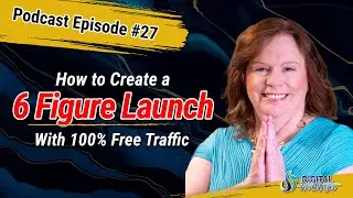 “Visibility Coach” Reveals Her Zero-Cost Strategies for 6-Figure Launches with Cindy J Holbrook