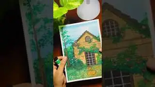 Water Painting #art #shorts #watercolorpainting