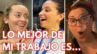¿Qué es lo que más TE GUSTA de TU TRABAJO? - conversación en español CON SUBTÍTULOS