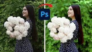 Как размыть фон в фотошопе#adobephotoshop #2022
